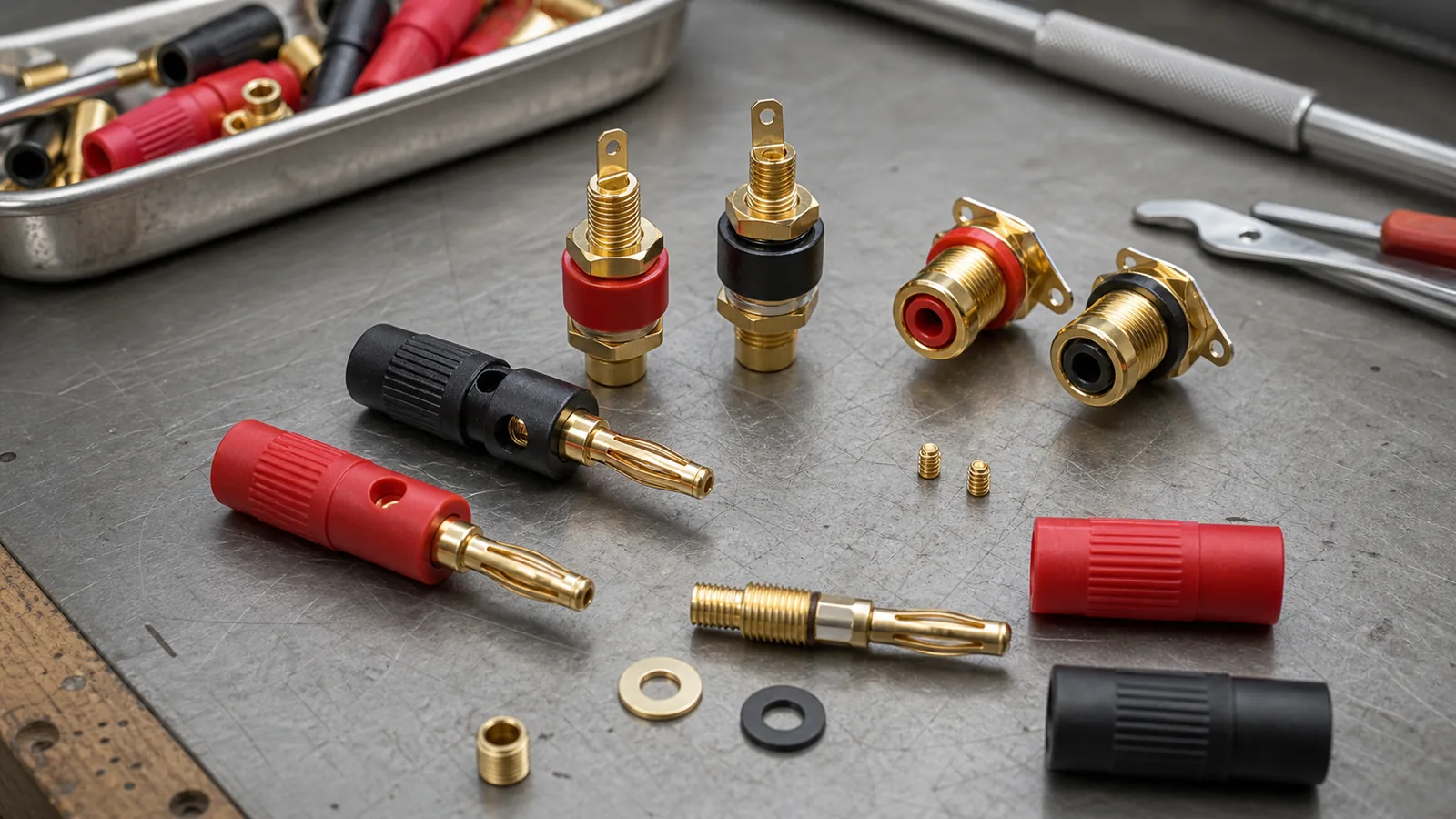 Banana Plugs and Jacks product and manufacturing evidence