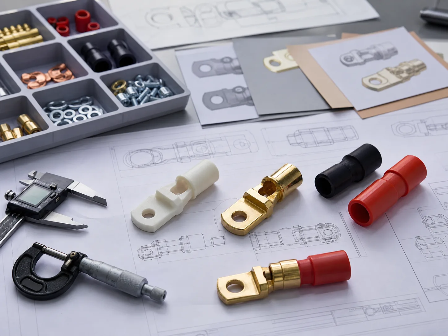 OEM terminal drawing and sample development with revised parts