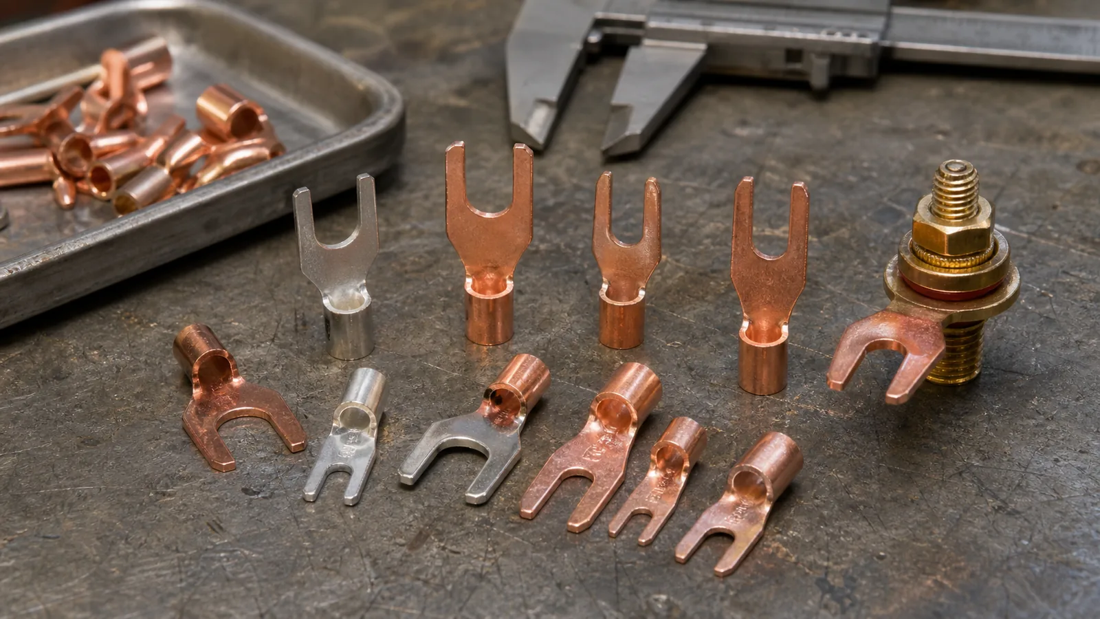 Spade Connectors product and manufacturing evidence