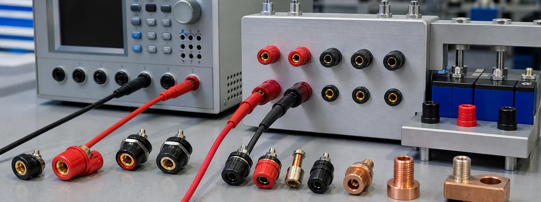Terminal Components for Test and Measurement Equipment Realistic manufacturing review